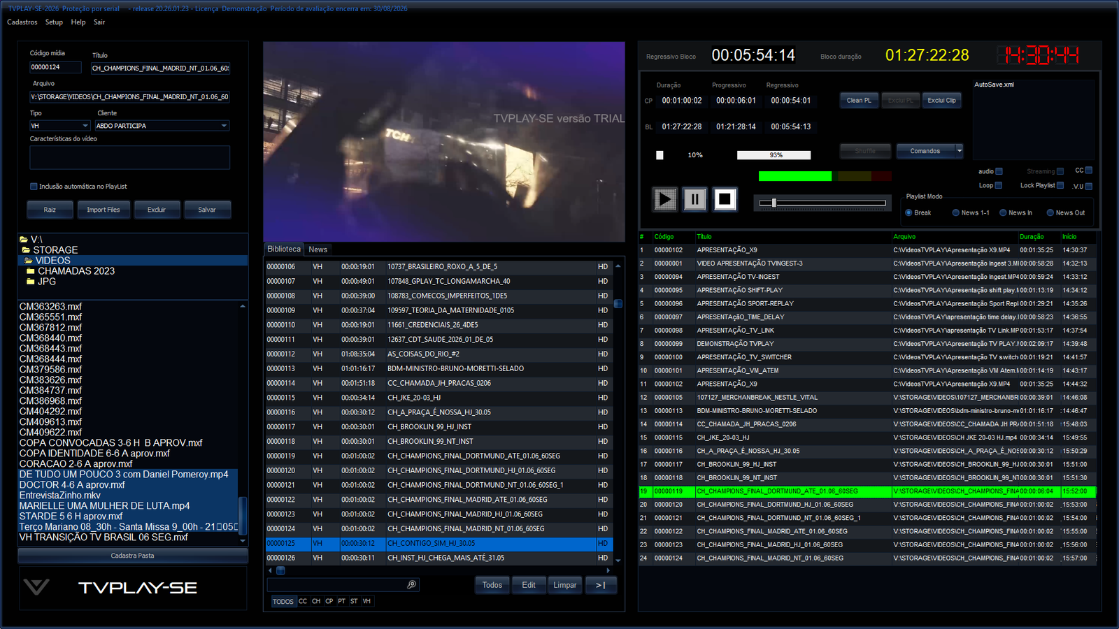 TVPLAY SE em operação — TVPLAY SE